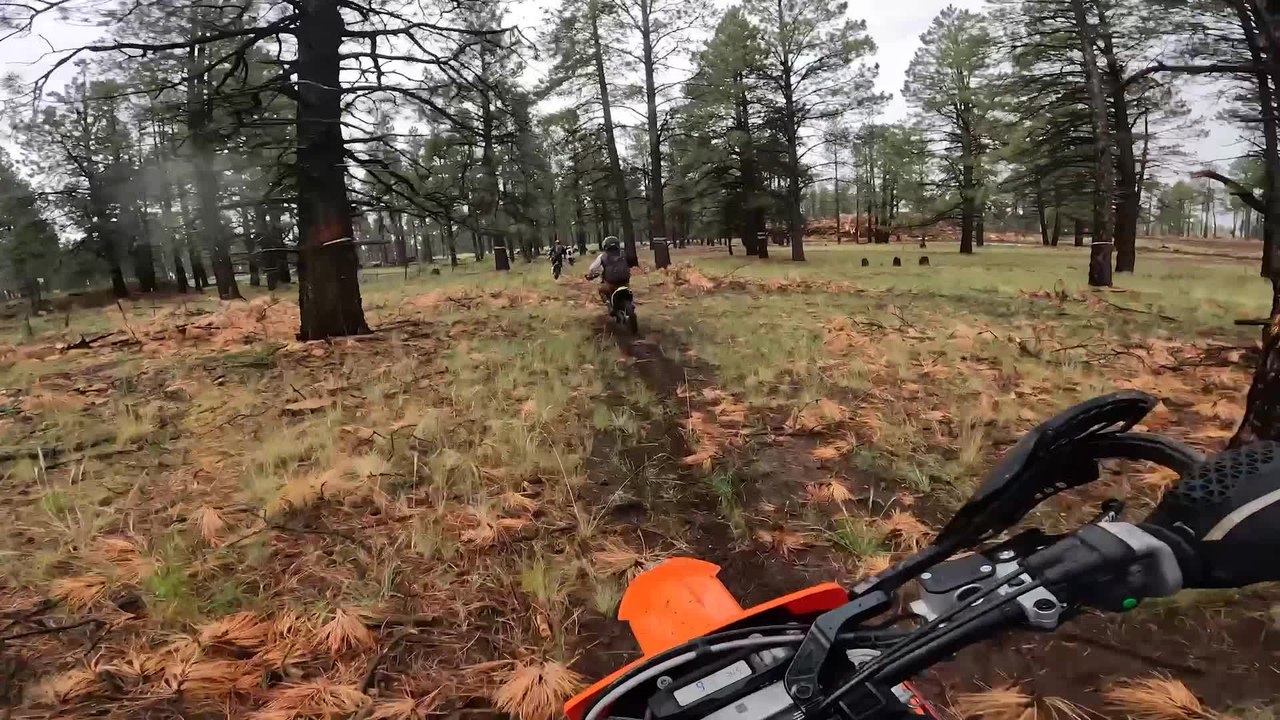 Lightning Strike Electrifies Fence Shocking Motorcyclist