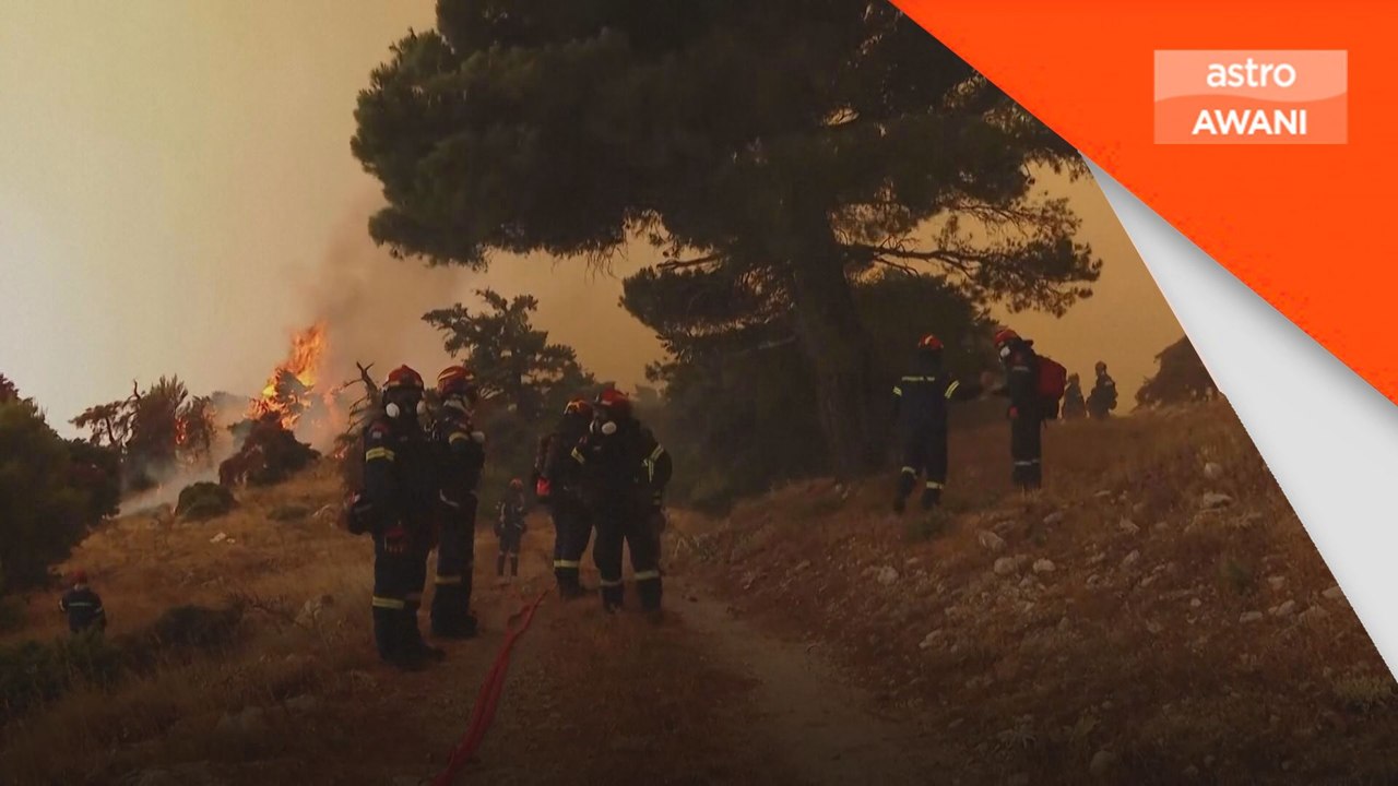 Greece terus perhebat operasi padam kebakaran hutan