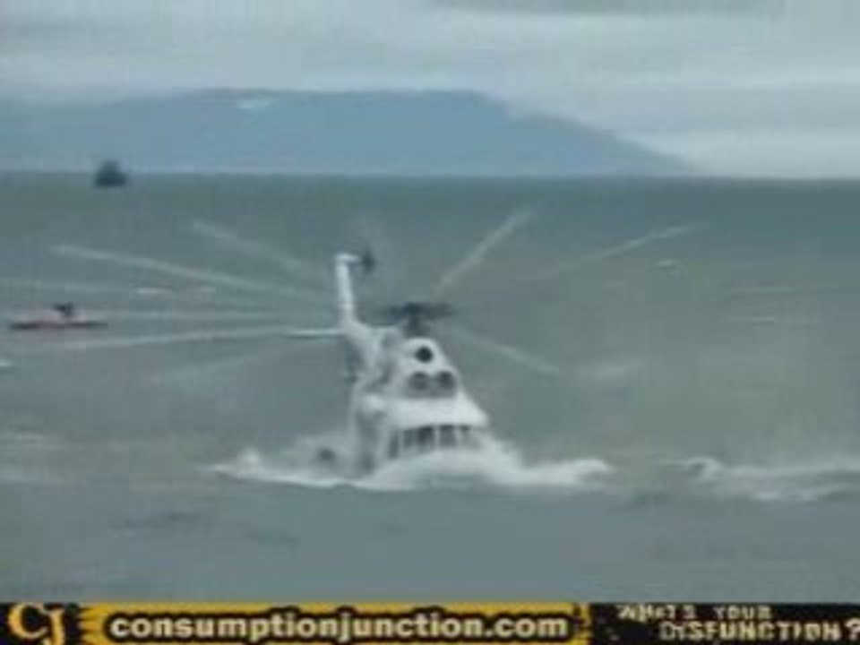 Crash d'élicopter
