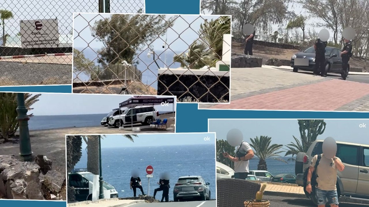Sánchez se blinda en La Mareta con 40 agentes de élite que rastrean hasta las rocas y cámaras en cada esquina
