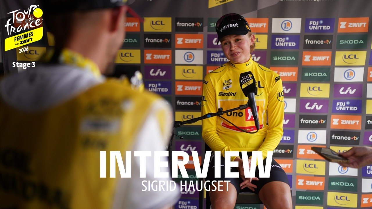 Tour de France Femmes avec Zwift 2026 - Stage 3 Post-race interview
