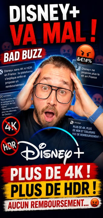 Disney+ : plus de 4K, plus de HDR !