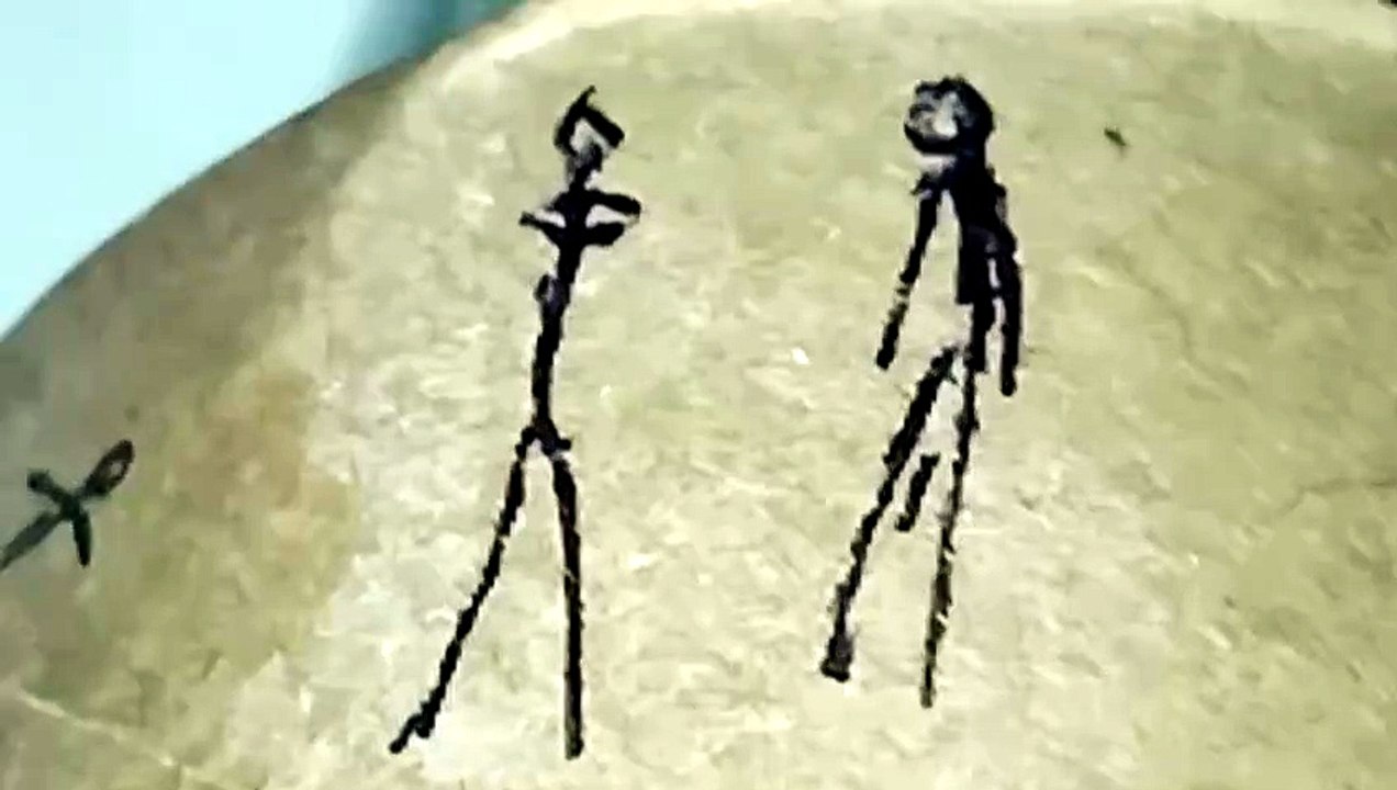 Double ax handle - stickman animation fight knockout compilation