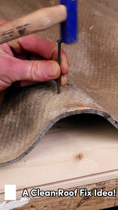 A Clean Roof Fix Idea!