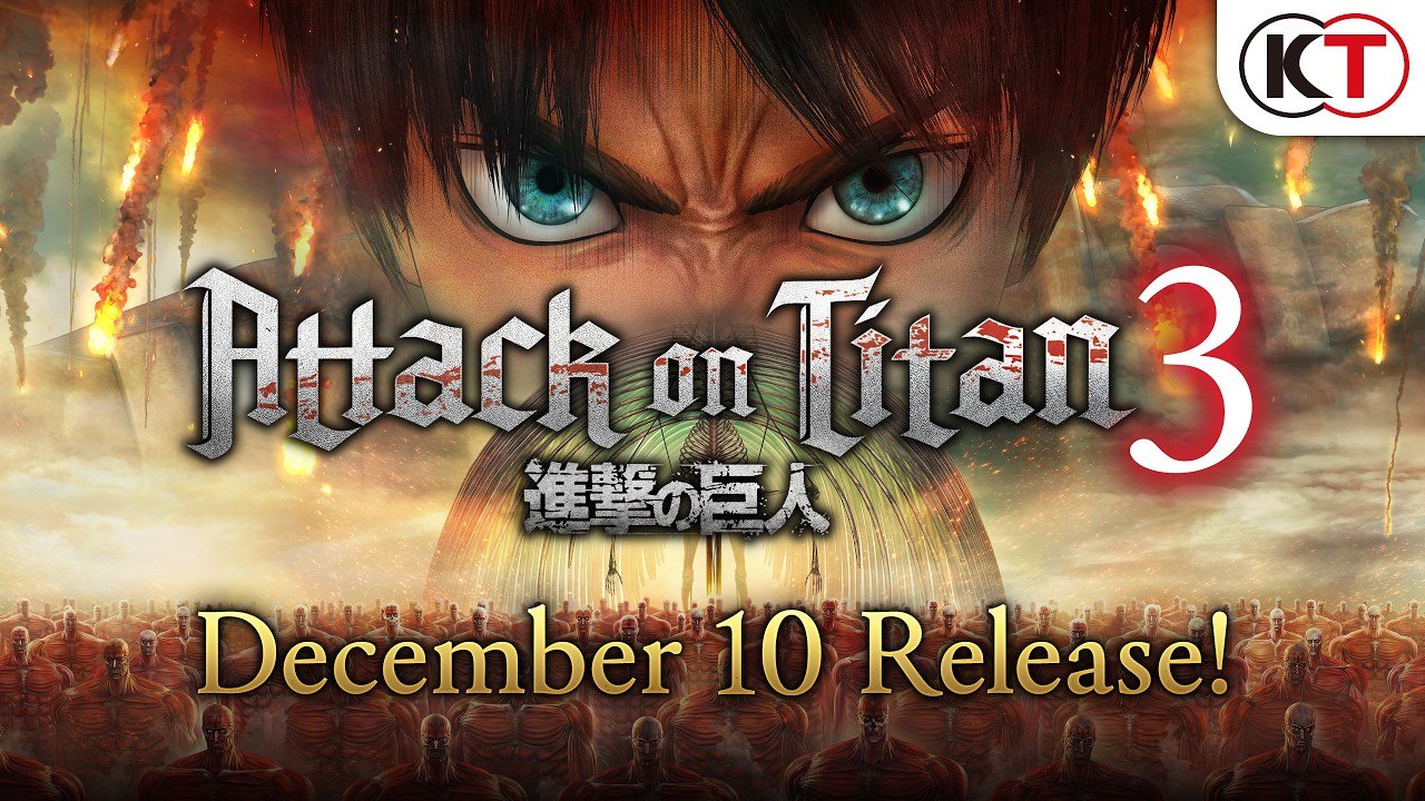 Attack on Titan 3 - Trailer gameplay & date de sortie