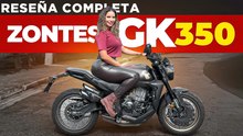¡Zontes GK 350 a fondo! Precio, pros y contras, consumo y seguro. ¿Vale la pena?