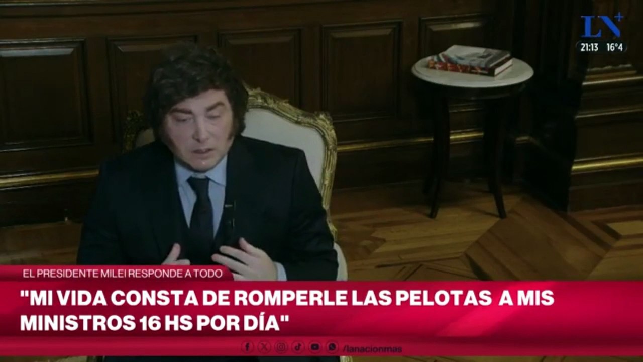 Milei sobre una corrida cambiaria 2027: "Los riesgos existen"
