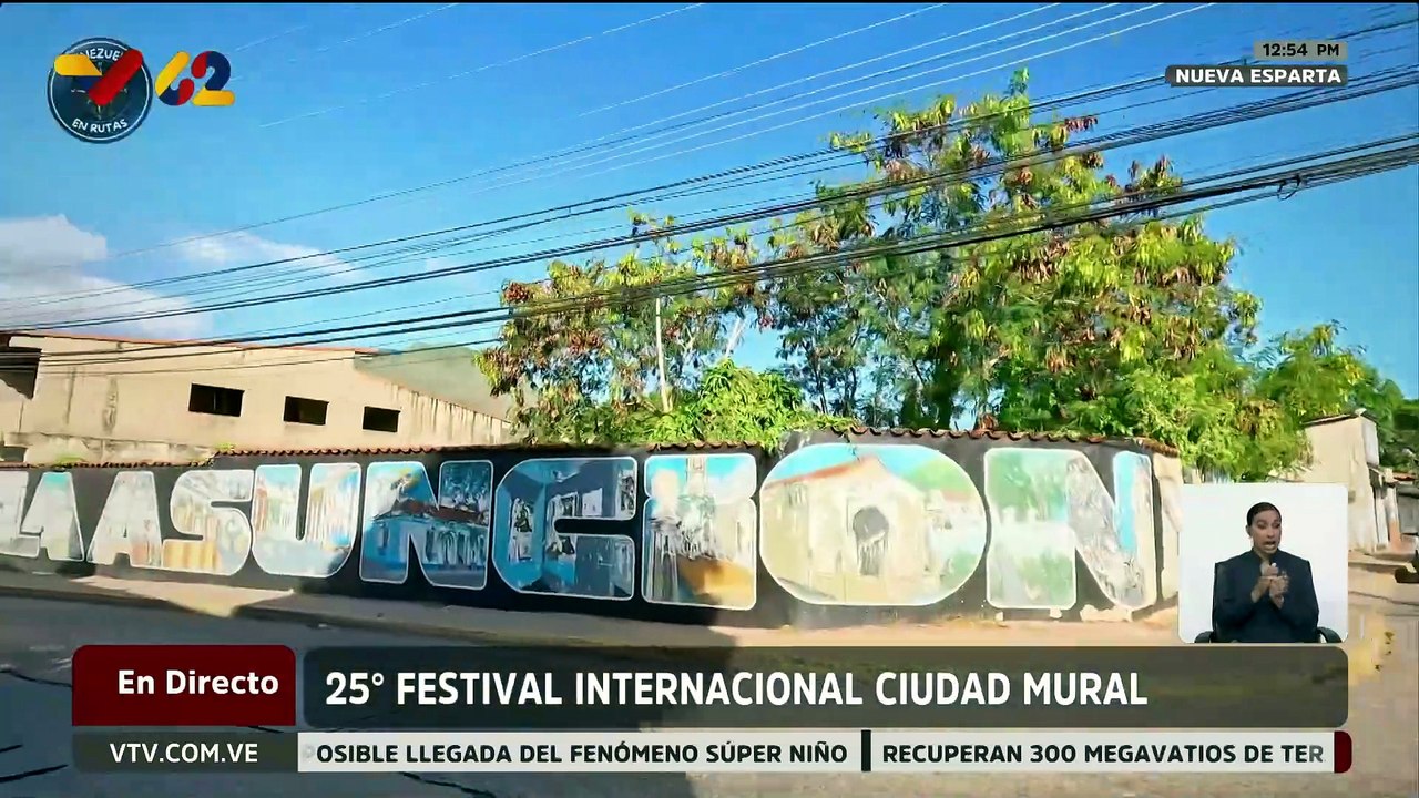 Nueva Esparta recibirá del 11 al 16 de agosto el Festival Internacional “Ciudad Mural”