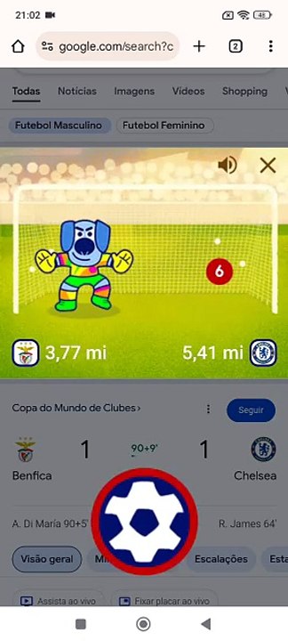 56 - Benfica x Chelsea - Partidas 1-3 - Mini Cup Google Copa do Mundo de Clubes