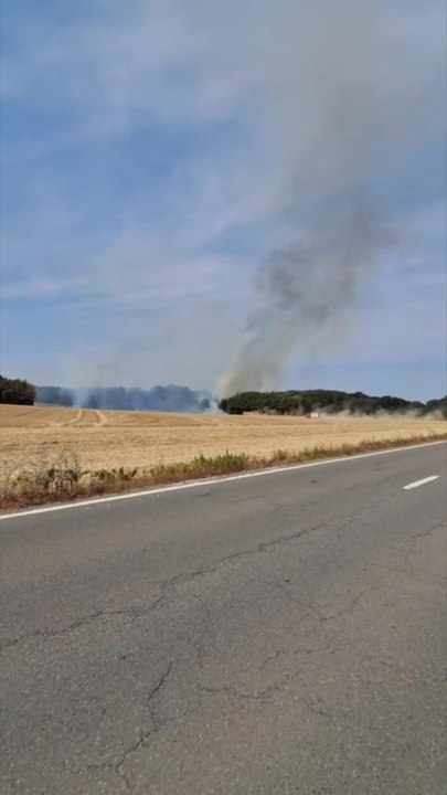 Incendie à Mettet