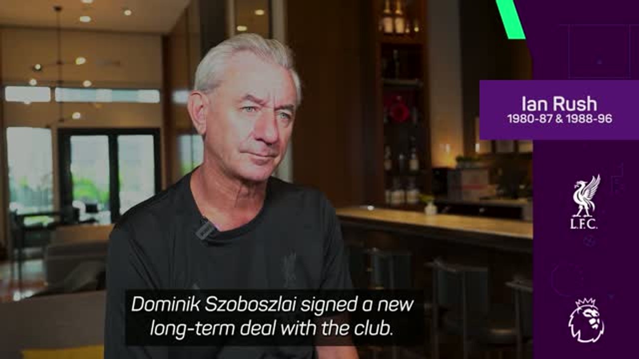 Rush delighted to see 'player of the year' Szoboszlai sign new deal