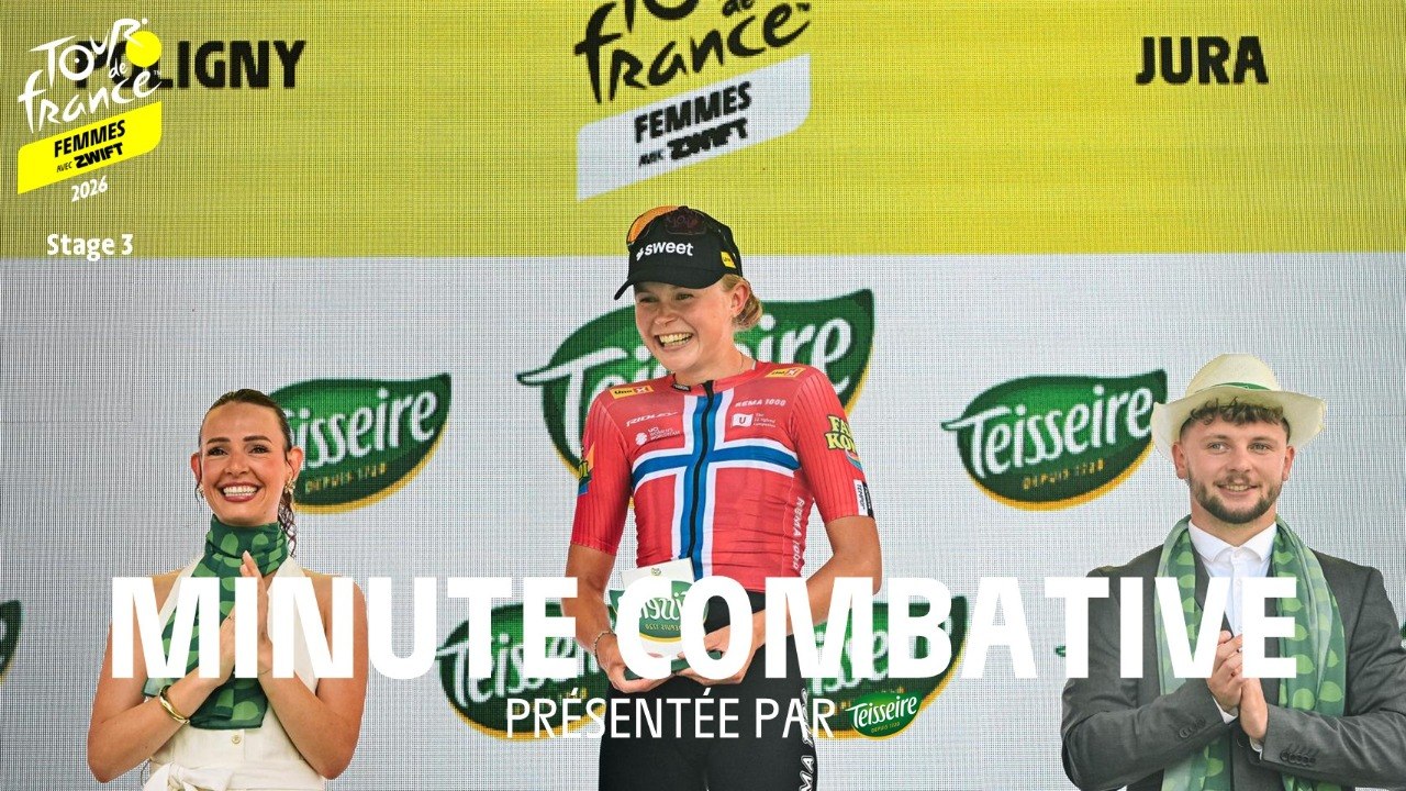 Tour de France Femmes avec Zwift 2026 - Stage 3 Teisseire most aggressive rider minute