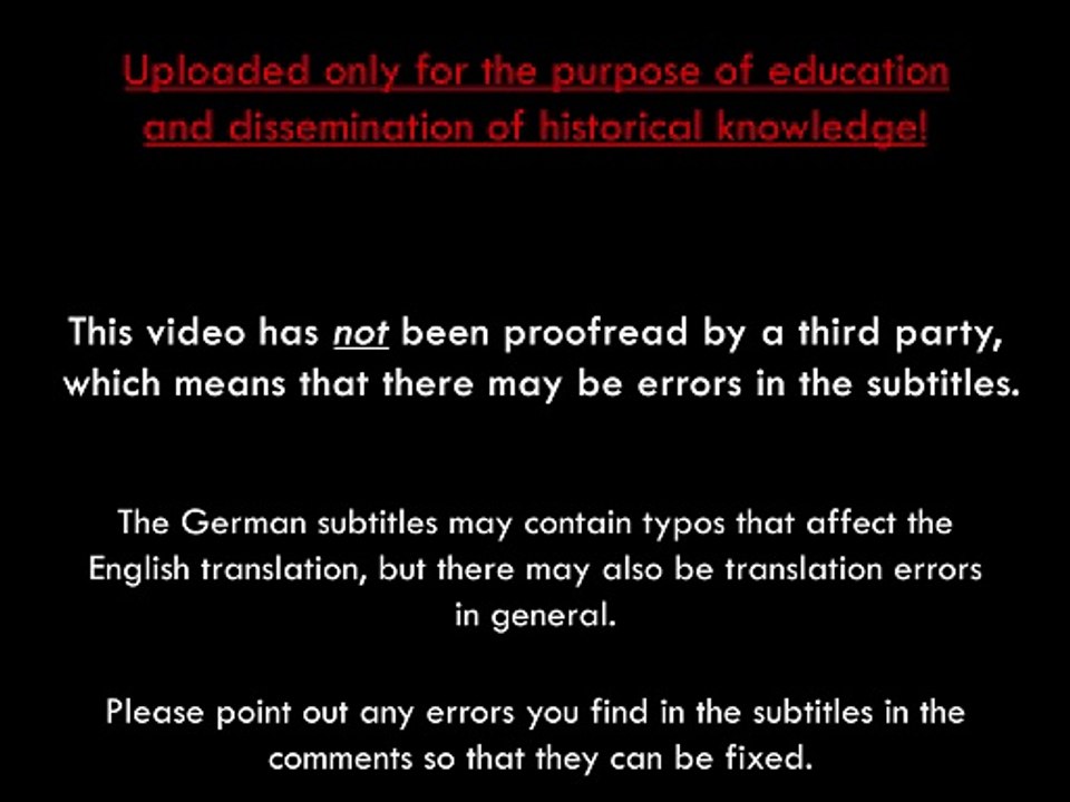 Alfred Rosenberg  – Lecture about his life story and work, 1943 [English subtitles]