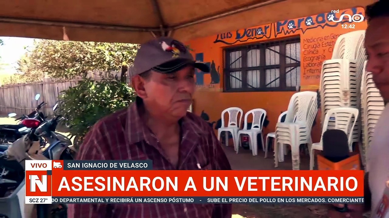 ASESIN4RON A  UN VETERINARIO