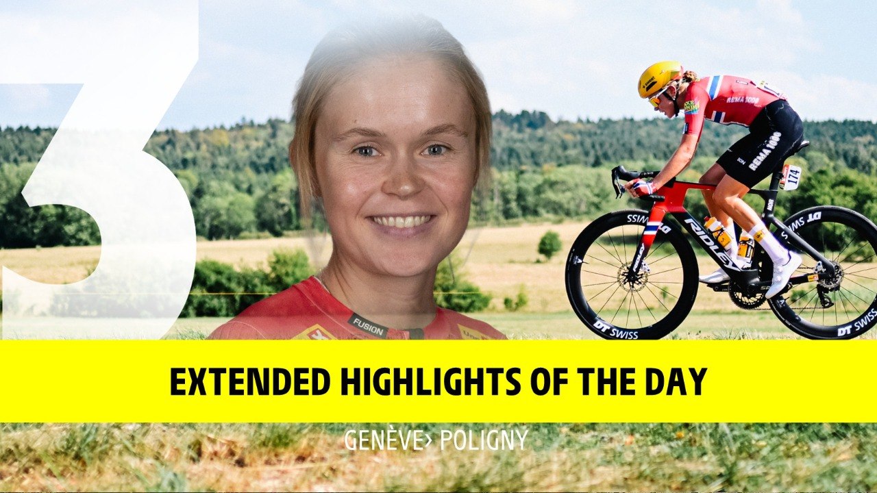 Tour de France Femmes avec Zwift 2026 - Stage 3 Extended highlights