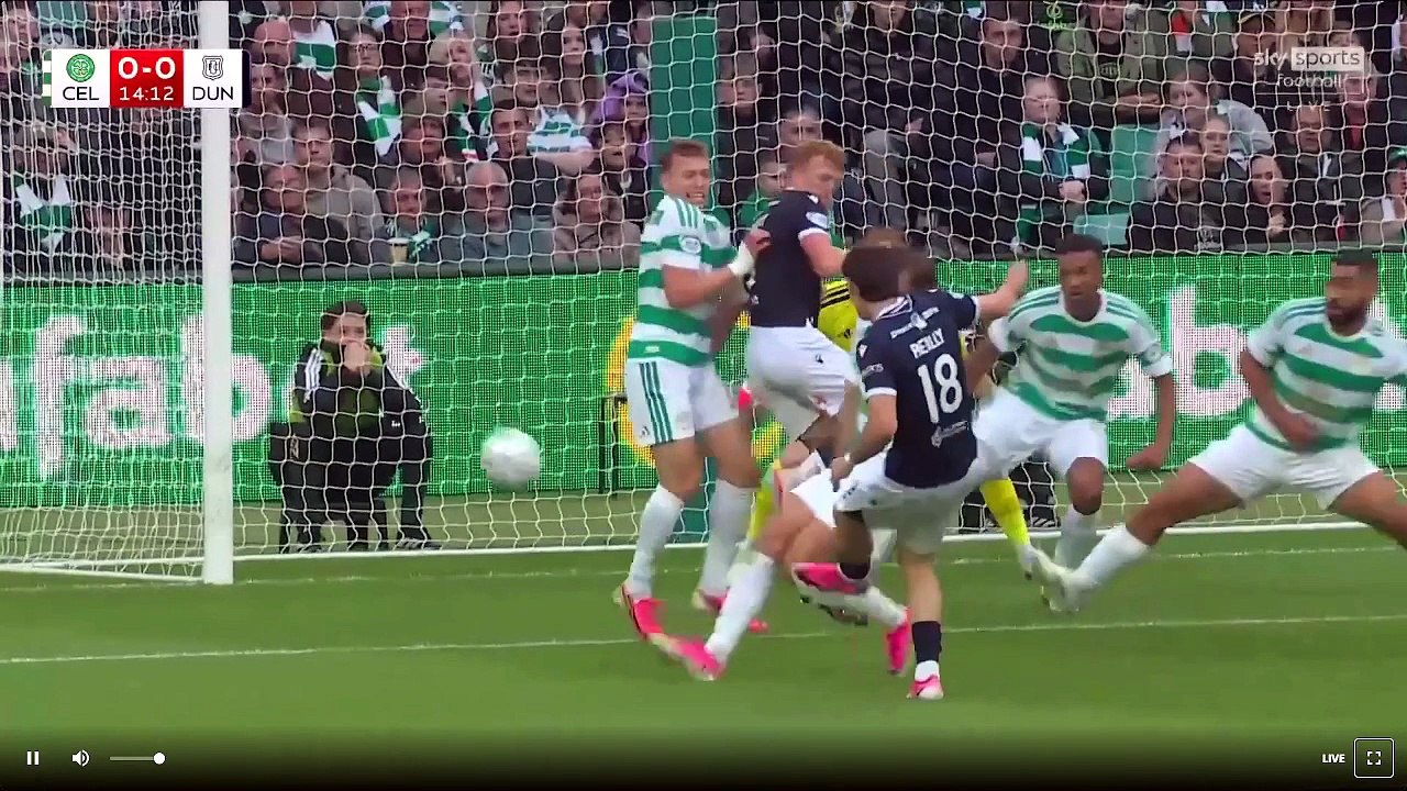 Celtic Vs Dundee 1 half