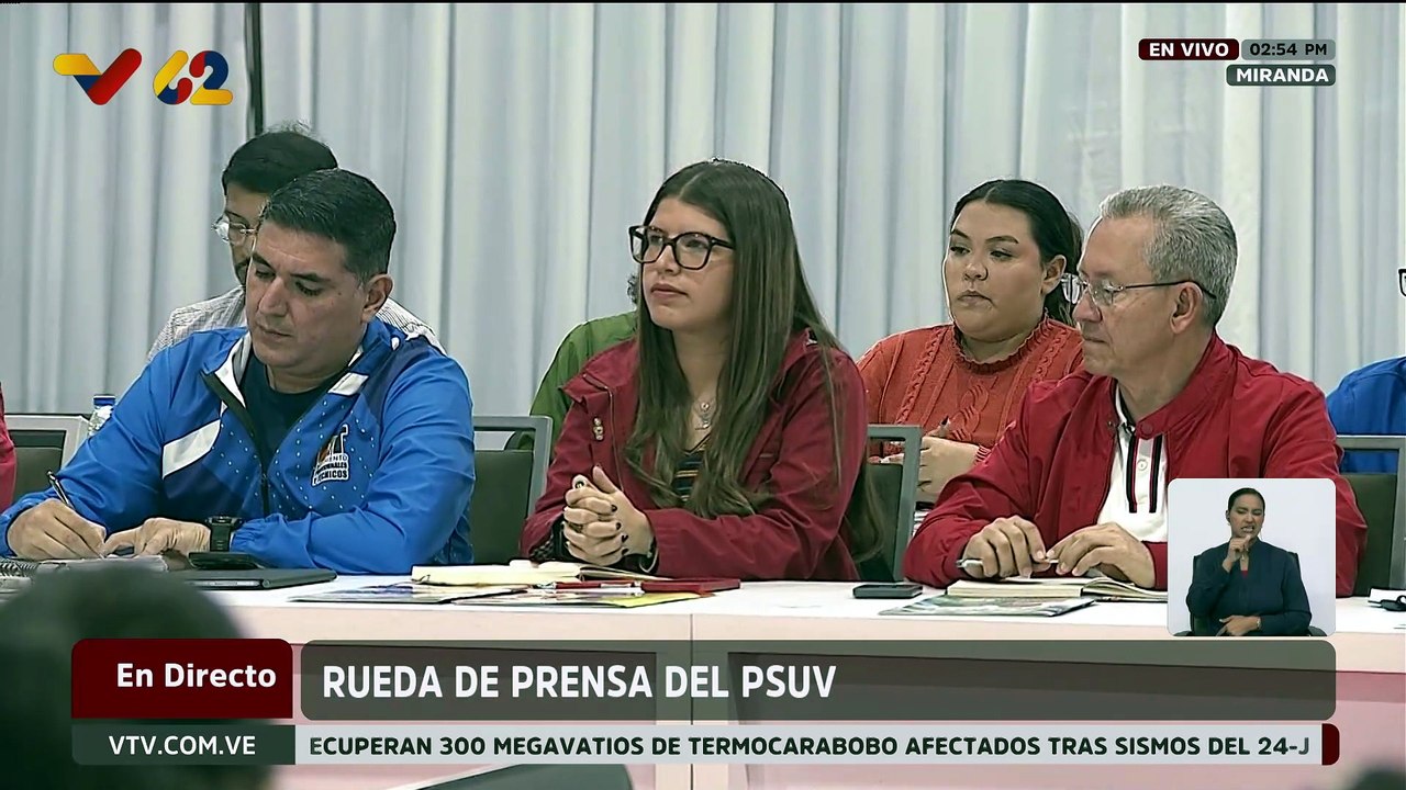 PSUV acompañará el plan de ahorro eléctrico y agua ante fenómeno climático del "Superniño"