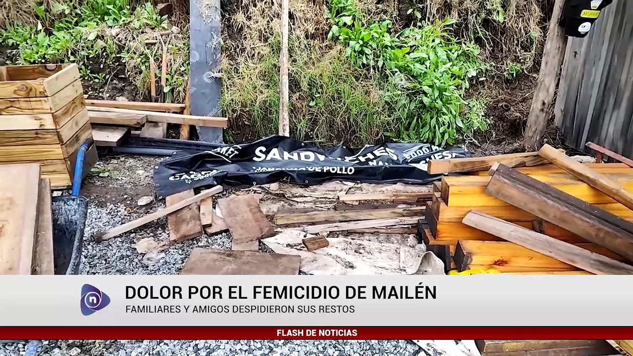 DOLOR POR EL FEMICIDIO DE MAILÉN