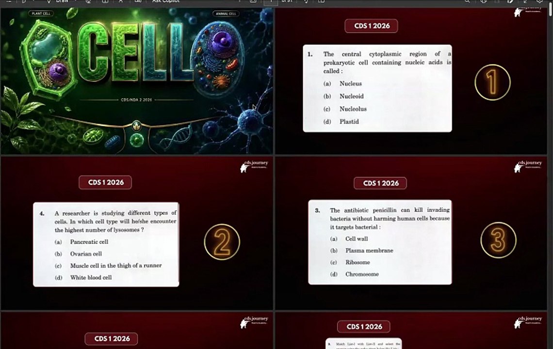 Biology 01 Cell Basics