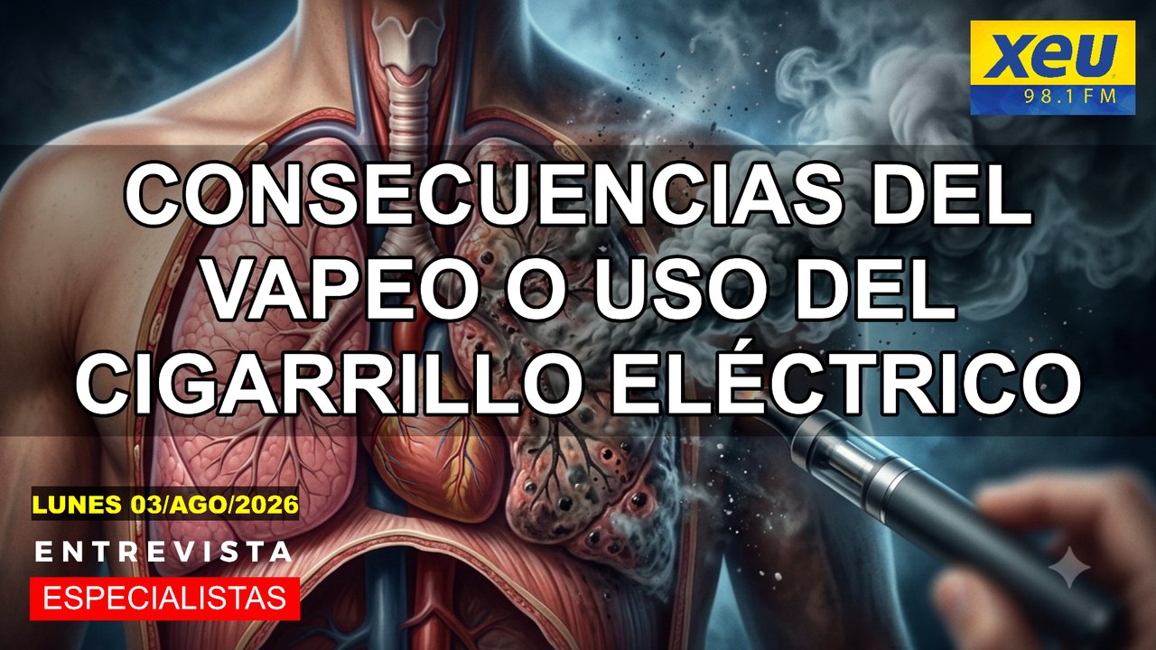 Consecuencias del vapeo o uso del cigarrillo eléctrico