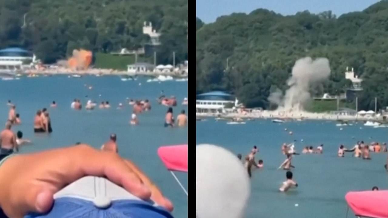 Drones ucranianos dejan siete muertos en una playa rusa