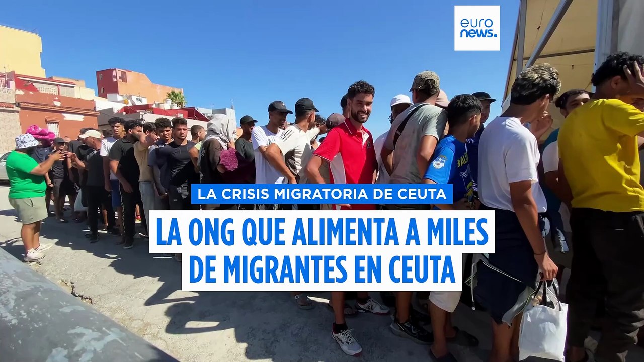 2.000 desayunos en 2 horas: las ONG ceutíes reparten alimentos tras el alivio de la crisis