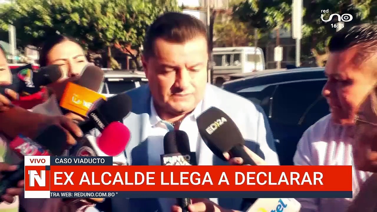 EXALCALDE LLEGA A DECLARAR