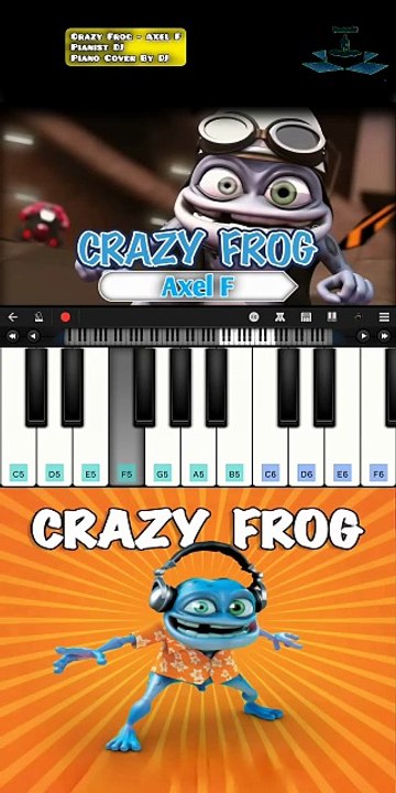 Crazy Frog - Axel F | Piano Cover By DJ | Pianist DJ | Walk Band