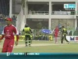 Hong Kong vs Pakistan | Bowler Afzaal Haider | Over 39