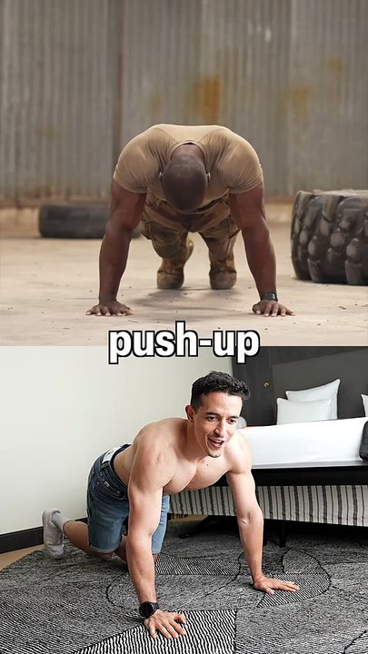Impossible Push-Up Army Test! 🔥