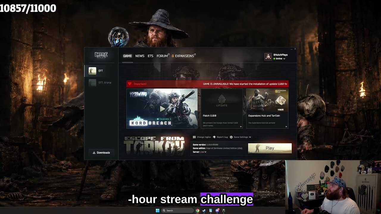 Escape from Tarkov #99: "TheBurntPeanut's challenge idea"