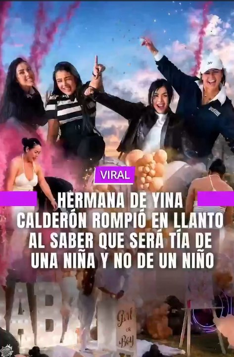 Las reuniones familiares de la influencer Yina Calderón nunca pasan desapercibidas y esta vez el escenario fue la fiesta de revelación de género de su futura sobrina