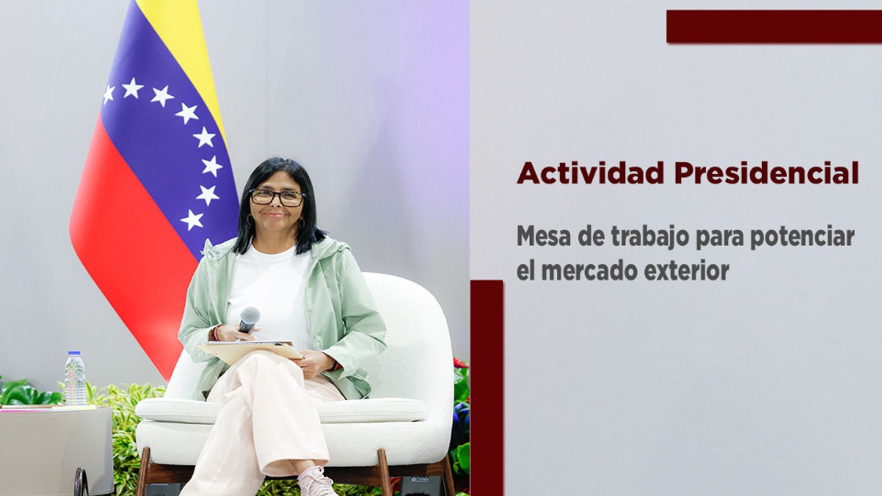 Presidenta Rodríguez lidera mesa de trabajo con sector económico para potenciar el mercado exterior