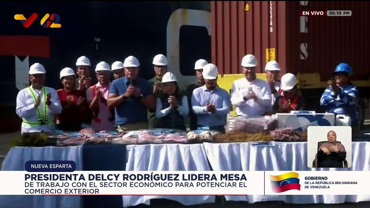 Venezuela exporta 406 toneladas de algas y productos pesqueros desde la isla de Margarita