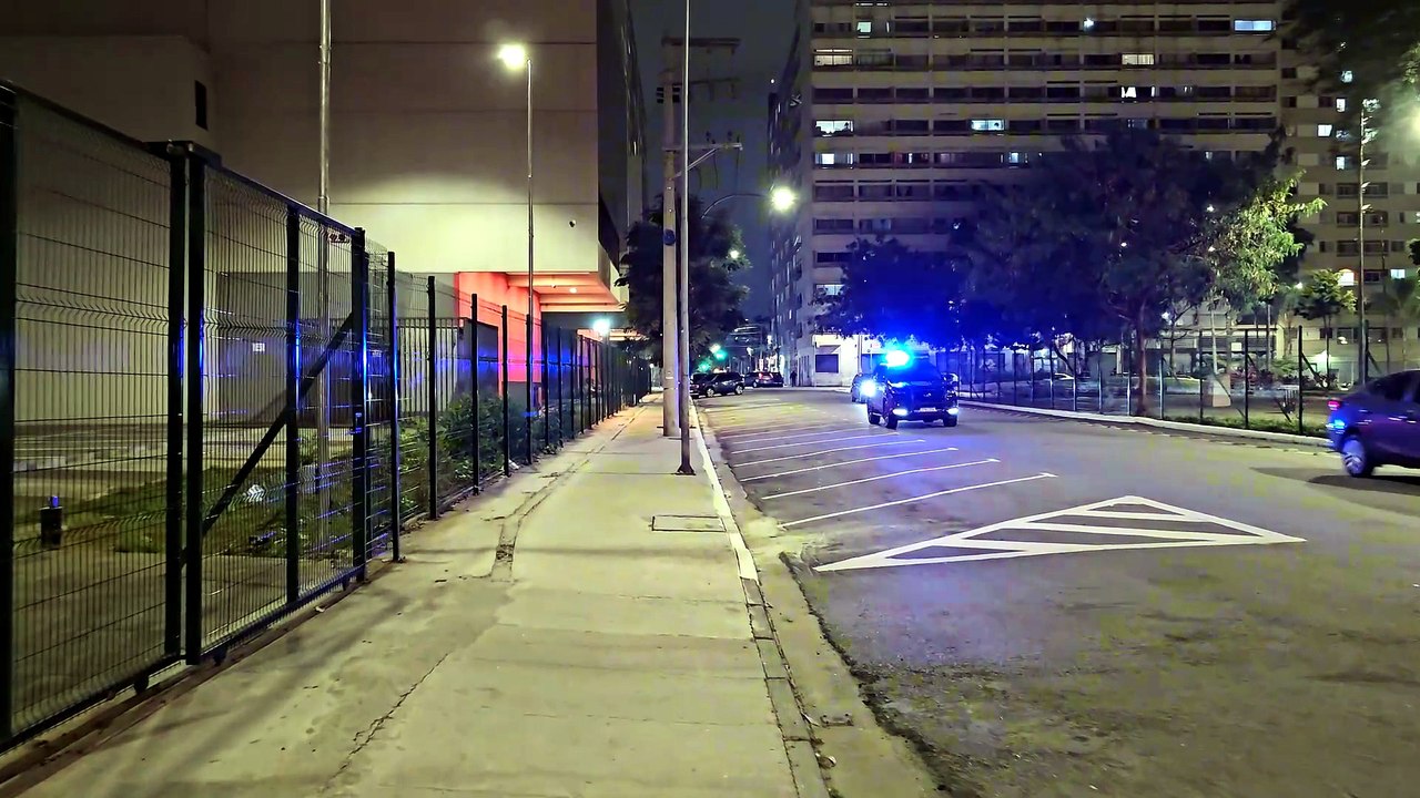 A Night Walk Around Júlio Prestes Station, São Paulo 🇧🇷 | Urban Walk