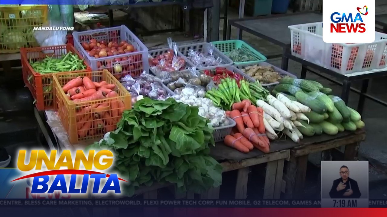 Presyo ng ilang gulay, tumaas sa gitna ng masamang panahon | Unang Balita
