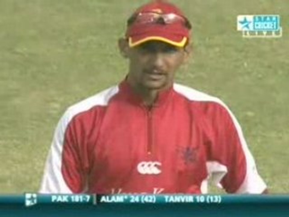 Hong Kong vs Pakistan | Bowler Muneer Dar | Over 36