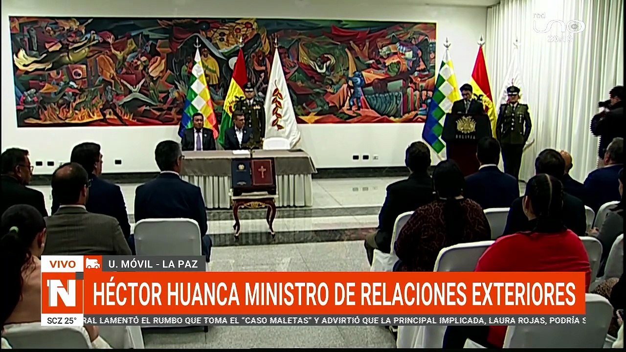 DISCURSO MINISTRO DE LA PRESIDENCIA FERNANDO ARAMAYO