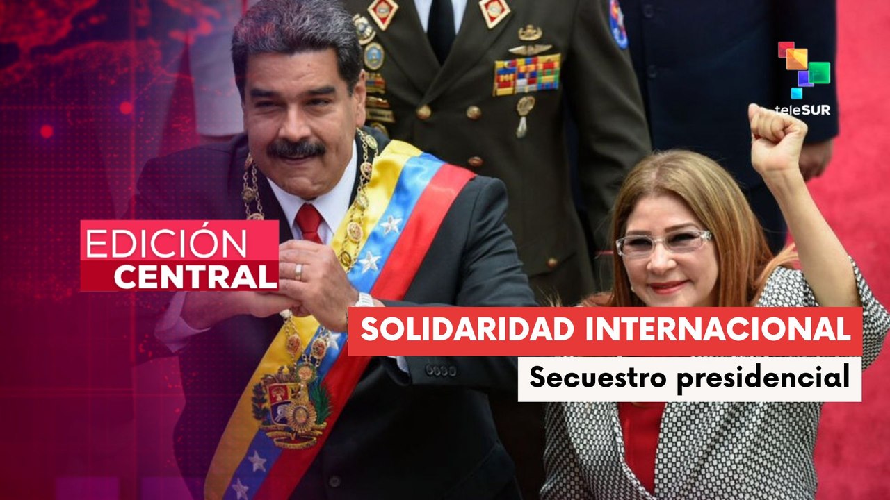 Ciudadanos se movilizan en Nueva York por liberación de pareja presidencial venezolana