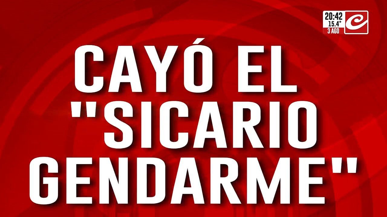 ¡Sicario por 5 lucas verdes! Ex gendarme ejecutó a un supermercadista