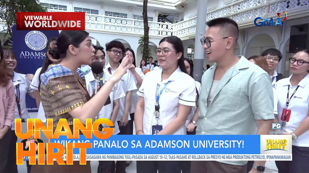 Wikang Panalo sa Adamson University! | Unang Hirit