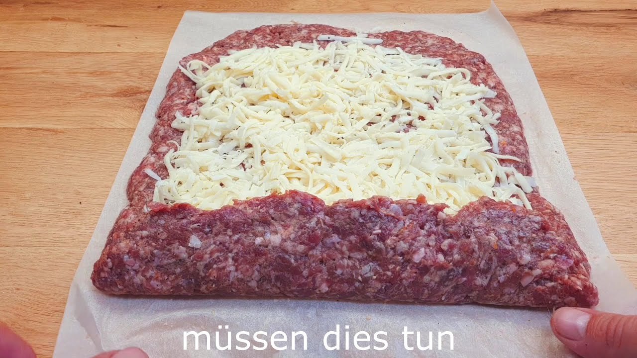 Ein köstliches Gericht mit Hackfleisch, dass Sie noch nicht gegessen haben, jeder kann es kochen
