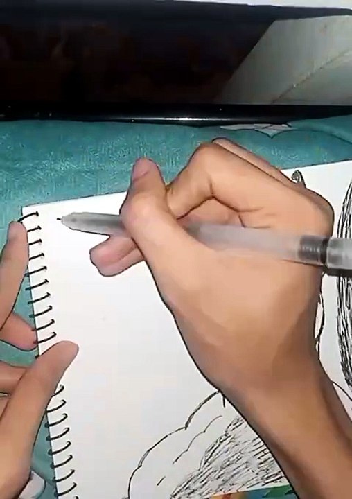 Luffy Easy Drawing 🥶😈🔥✍️