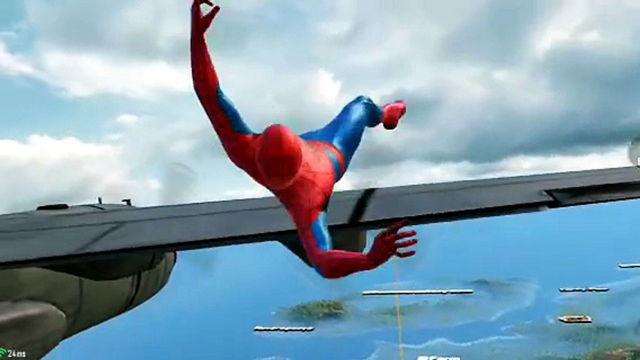 pubg mobile new app and Spider-Man