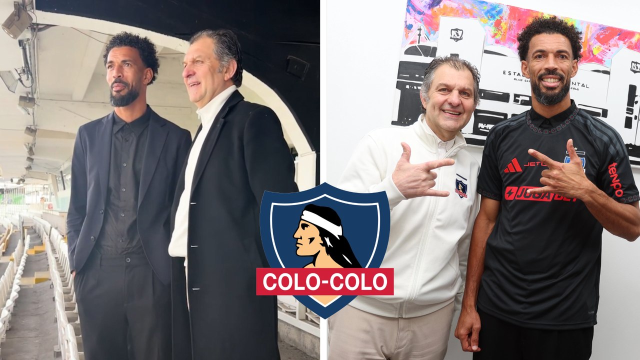 Vozinha conoce el Estadio Monumental de Chile; oficialmente es jugador de Colo-Colo