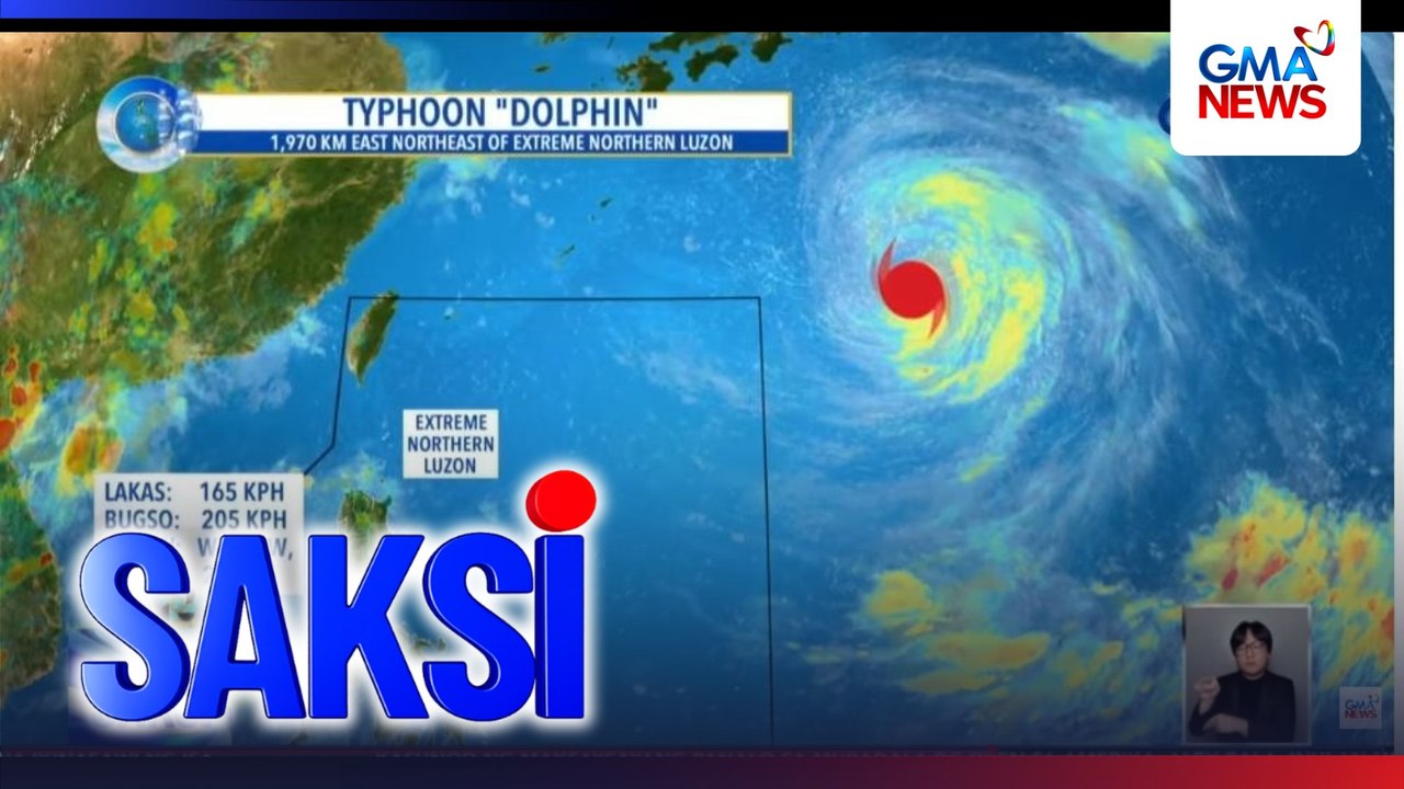 Binabantayang LPA, isa nang na bagyo | Saksi