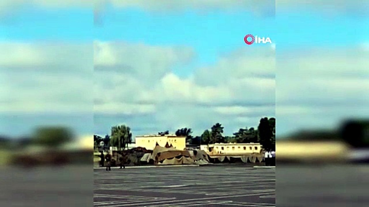 Kutlama trajediyle bitti: Paraşütü açılmayan Rus paraşütçü çakılarak öldü