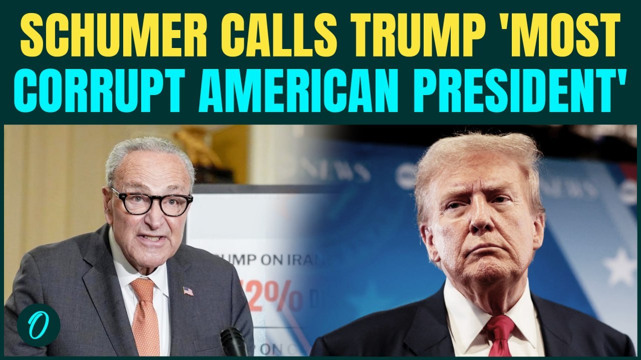 'Corrupt Trump': Chuck Schumer Calls Trump 'CORRUPT' Over Anti-Weaponization Fund Remarks