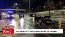 Eskişehir’de seyir halinde alev alan otomobilin sürücüsü yaralandı