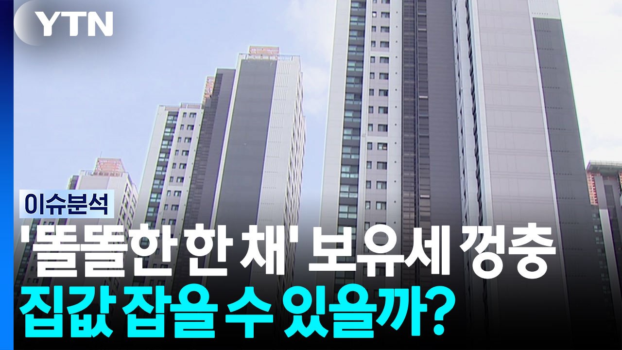 '똘똘한 한 채' 보유세 껑충...집값 잡을 수 있을까? [뉴스나우] / YTN